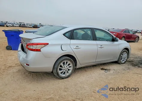 2015 Nissan Sentra S из США, поврежденный, VIN 3N1AB7AP3FY351330